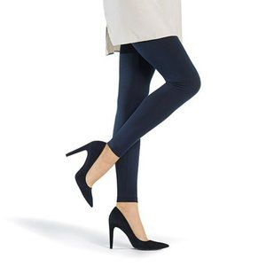 Esmara Ladies' Dark Blue Wide-Waistband Legging - M (8/10) - New with Tags